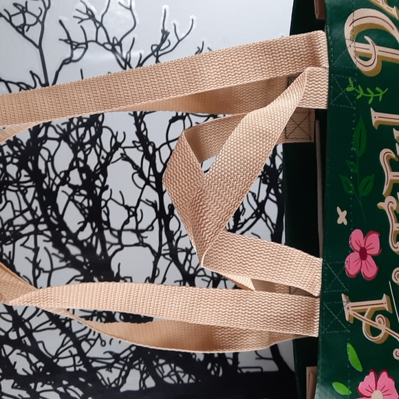 Market Shopping Tote Gift Bag Beautiful Day Floral Post Consumer Recycled - Picture 3 of 5